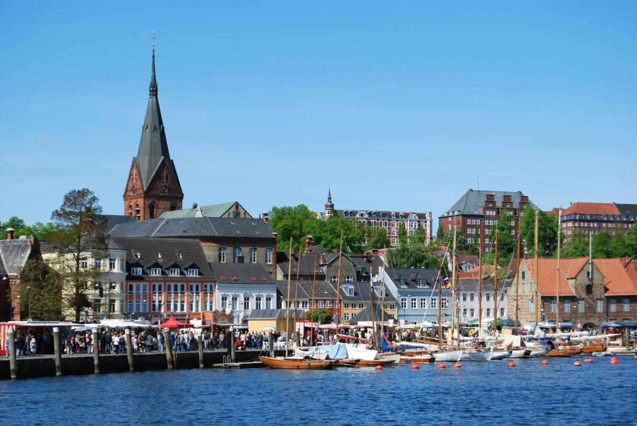 Ferienwohnung Haus Weitblick Til Flensburg Exterior foto